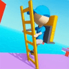 Course de pont, escaliers, construction