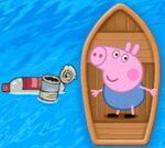 Cochon à la recherche de la route maritime